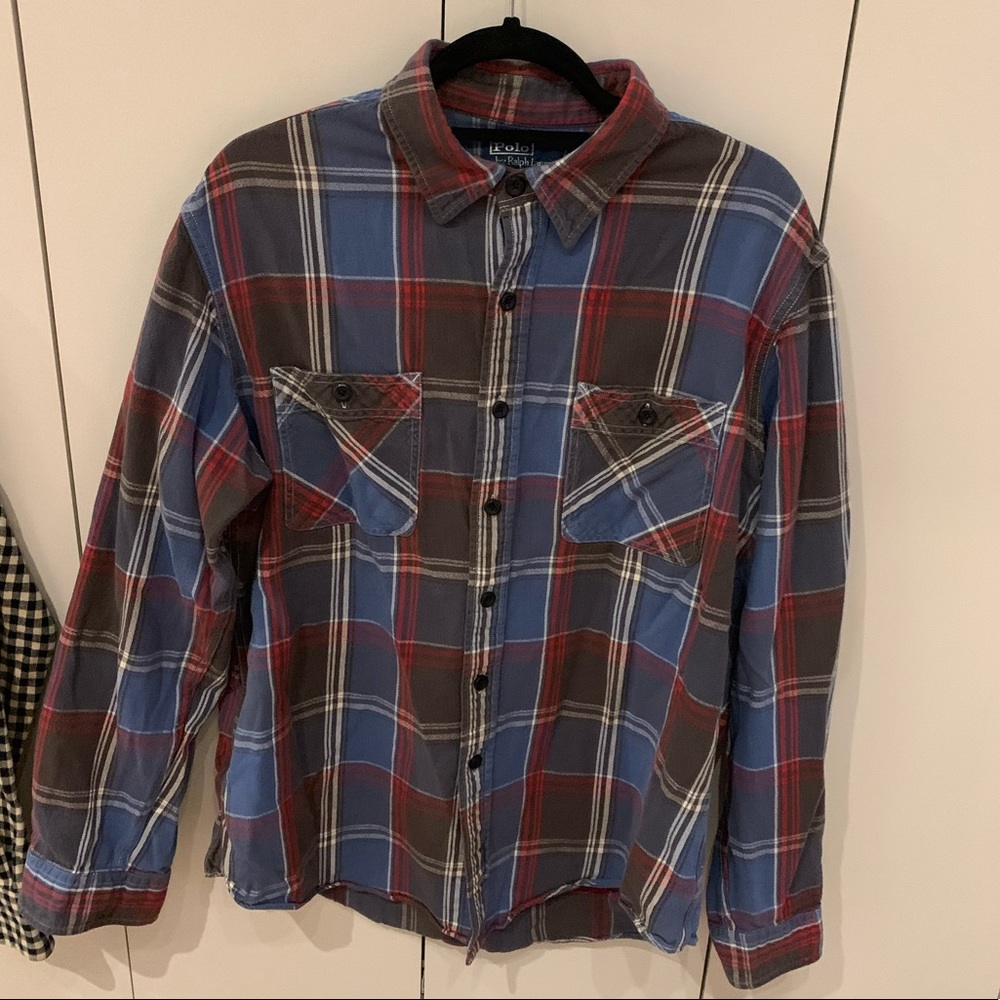 POLO CUSTOM FIT FLANNEL SHIRT